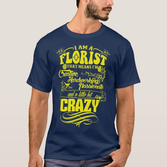Camiseta Funny Florist (Anverso)