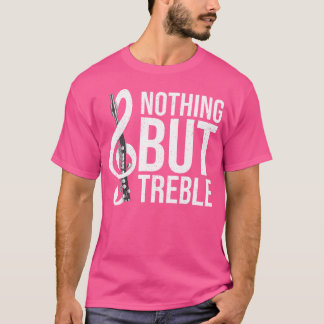 Camiseta Funny Flute Design Para Hombres Mujeres Chicas Chi