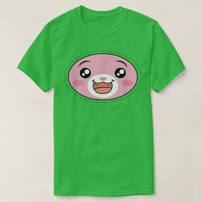 Camiseta Funny Foi Face Anime Cute Lover Gift Bo Gaming Tee (Diseño del anverso)