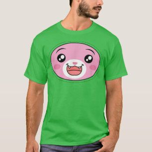 Camiseta Funny Foi Face Anime Cute Lover Gift Bo Gaming Tee
