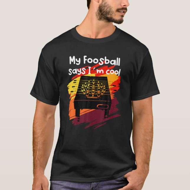 Camiseta Funny Foosball Table (Anverso)