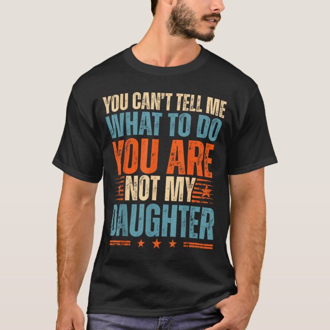 Camiseta Funny For Father Dad From Daughter Father's Day Da (Anverso)