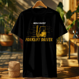 Camiseta Funny Forklift Certified: Créeme, soy el Forkli