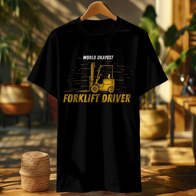 Camiseta Funny Forklift Certified: Créeme, soy el Forkli (Subido por el creador)