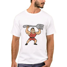 Funny Forklift Strongman Design