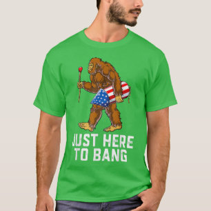 Camiseta Funny Fourth of July 4th of July I'm Just Here To 