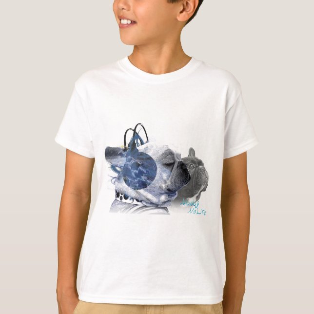 Camiseta funny frenchbulldogs icon (Anverso)