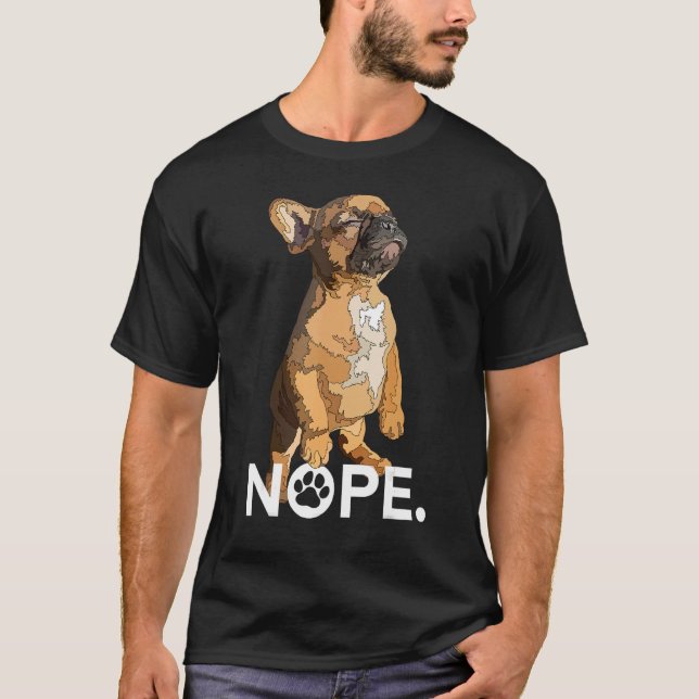 Camiseta Funny Frenchie Puppy French Bulldog Dog Lover (Anverso)