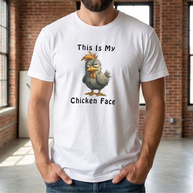 Camiseta Funny Fried Chicken T-Shirt (Subido por el creador)