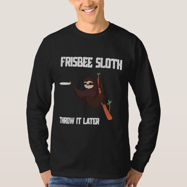 Camiseta Funny Frisbee Sloe Disk Golf Ultimate (Anverso)