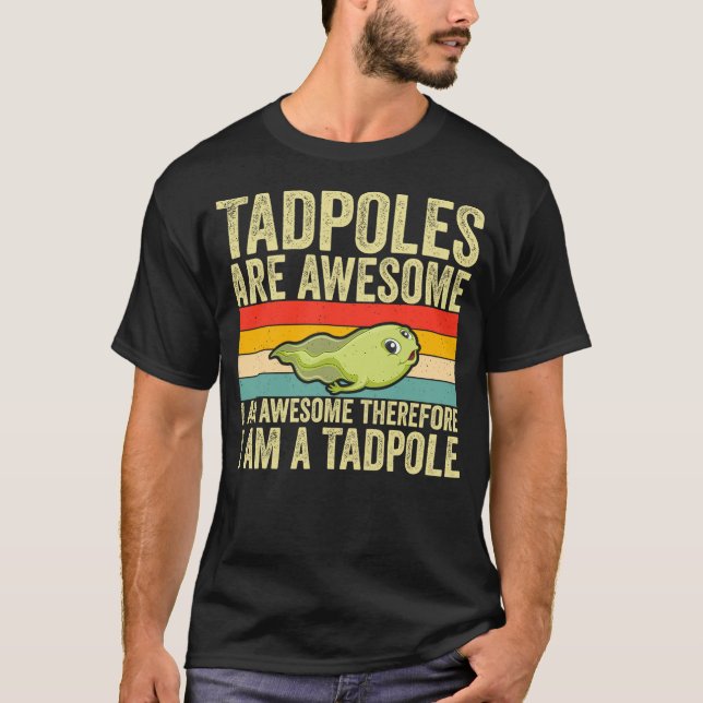 Camiseta Funny Frog Tadpole Lovers Design For Men Women Kid (Anverso)