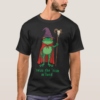 Camiseta Funny Frog Wizard T'Was The 'Tism M'Lord Autism Aw