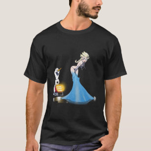 Camiseta Funny Frozen Snowman