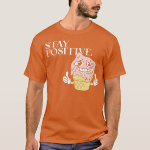 Camiseta Funny Funny Funny Melting Ice Cream Graphic Nove
