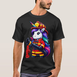Camiseta Funny G de la fiesta de cumpleaños del bombero de