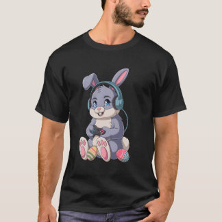 Camiseta Funny Gaming Bunny Easter Gamer Rabbit Video Game 