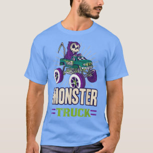 Camiseta Funny Gangster Monster Truck for cool Kids 