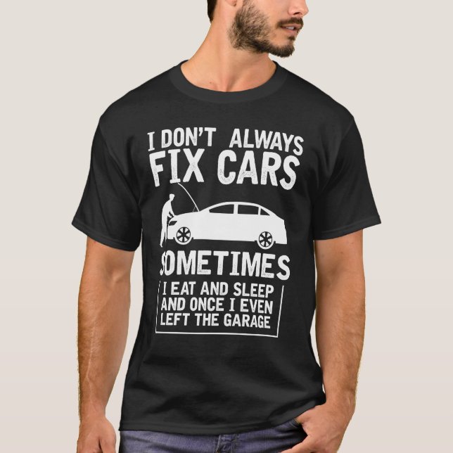 Camiseta Funny Garage Workshop Reparman (Anverso)