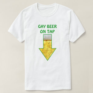 Camiseta Funny Gay Chiste Beer Fiesta Club
