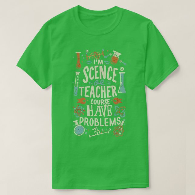 Camiseta Funny Geek Scientist Lab Humor Tee (Diseño del anverso)