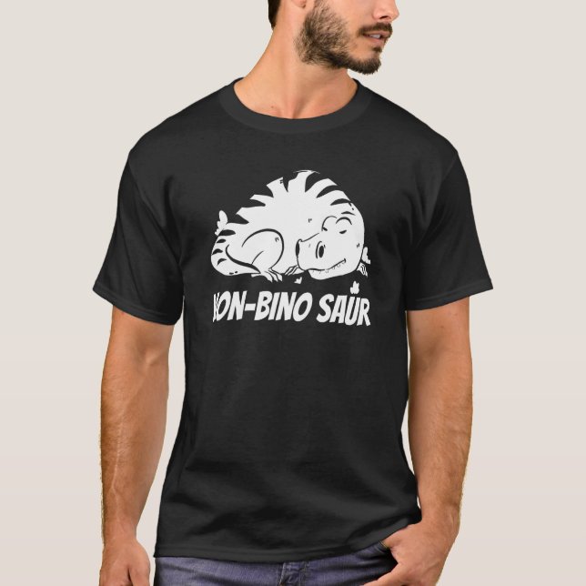 Camiseta Funny Gender Fluid Neutral Binary Pride - Non Bino (Anverso)