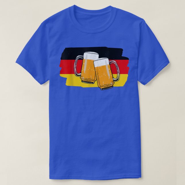 Camiseta Funny German Beer  (Diseño del anverso)