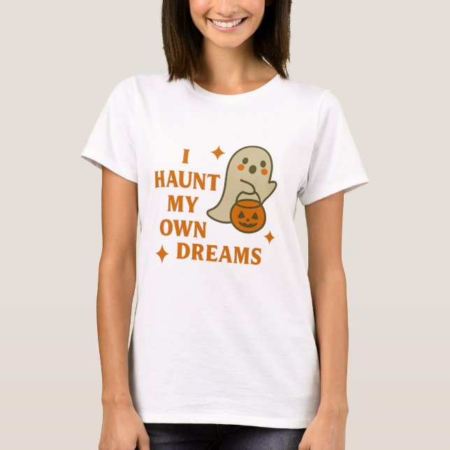 Camiseta Funny Ghost Halloween Tee (Anverso)