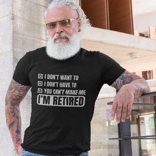 Camiseta Funny Gift for Retirees