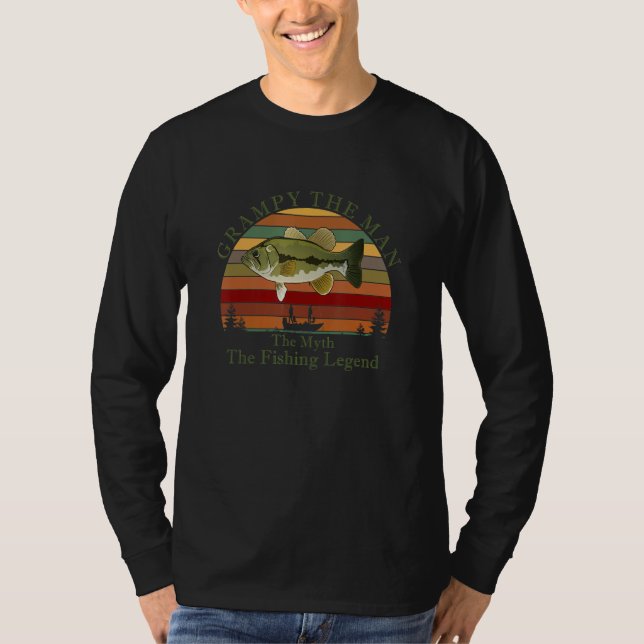 Camiseta Funny Gift Idea The Myth The Legend GRAMPY And Bas (Anverso)