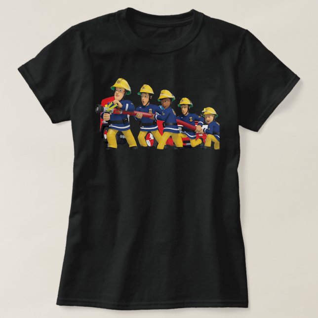 Camiseta Funny Gifts Fireman Children Cartoons Sam Idol Gif (Diseño del anverso)