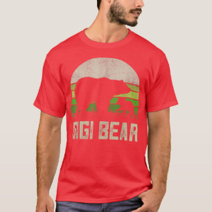 Camiseta Funny Gigi Bear Shirts From Grandkids, Cub Kids Gr