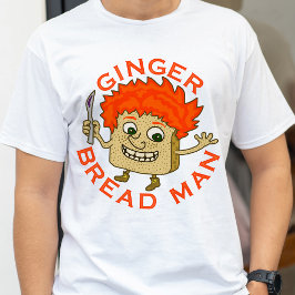 Camiseta Funny Ginger Bread Man Navidades Pun