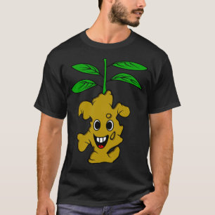 Camiseta Funny Ginger Plant Ilustracion