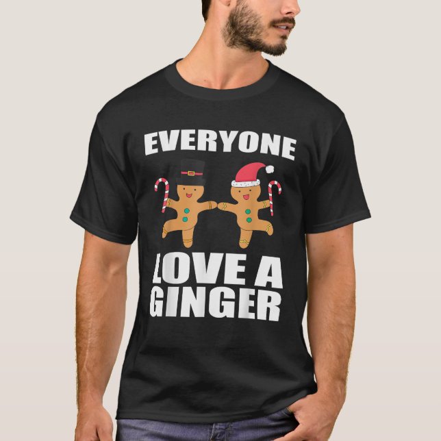 Camiseta Funny Ginger Redhead Christmas Humor Family Matchi (Anverso)