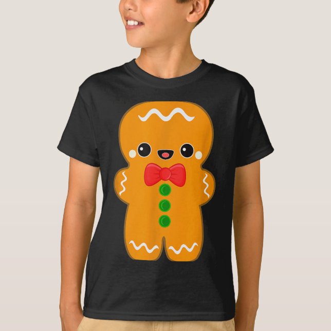 Camiseta Funny Gingerbread Man Christmas Men Women Adult Yo (Anverso)