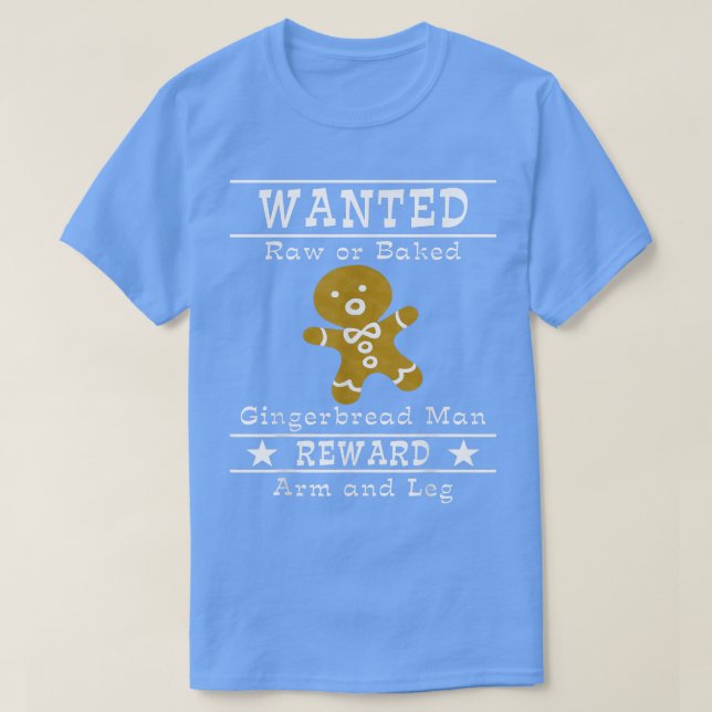 Camiseta Funny Gingerbread Man Cookie Baking (Diseño del anverso)