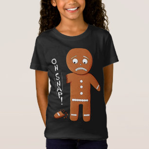 Camiseta Funny Gingerbread Oh Navidades Snap Pun