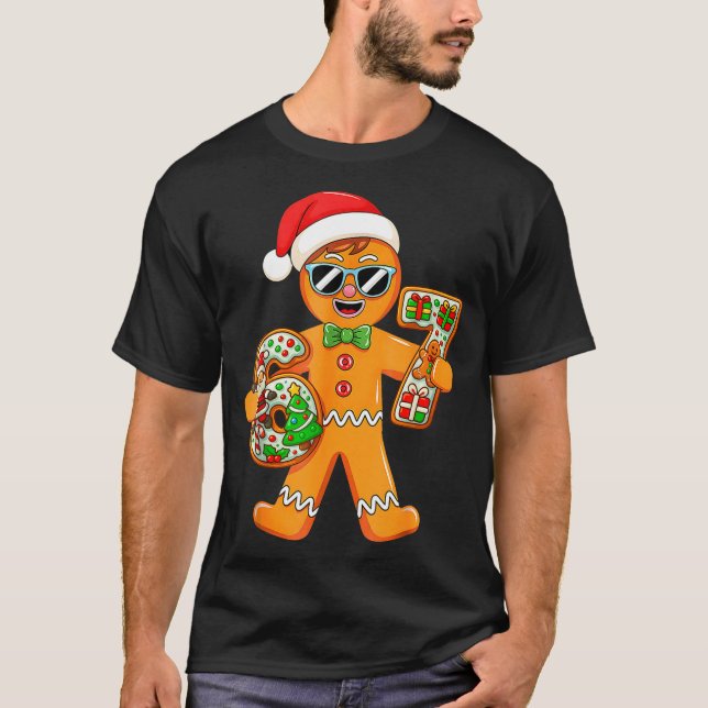 Camiseta Funny Gingerbread Six Seven 67 Gingerbread Man Xma (Anverso)
