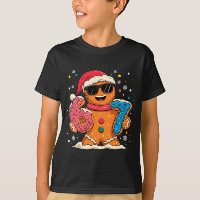 Camiseta Funny Gingerbread Six Seven 67 Ice Cream Drip Chri (Anverso)