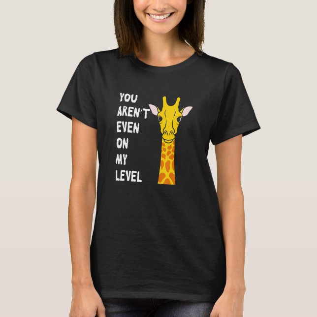 Camiseta Funny Giraffe (Anverso)