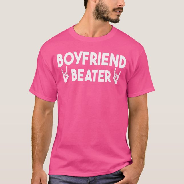 Camiseta Funny Girlfriend Humor Boyfriend Beater funny (Anverso)