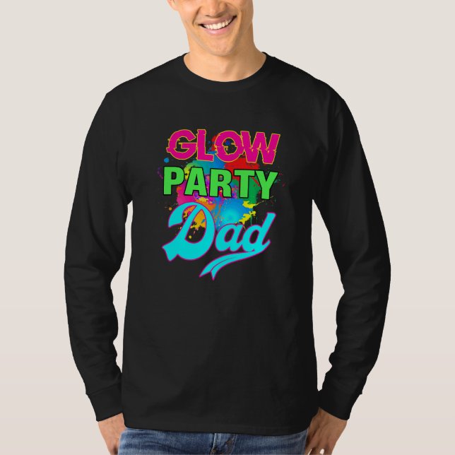 Camiseta Funny Glow Fiesta Squad Colorous Splash Retro Glow (Anverso)