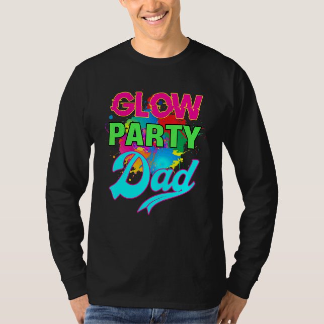 Camiseta Funny Glow Fiesta Squad Colorous Splash Retro Glow (Anverso)