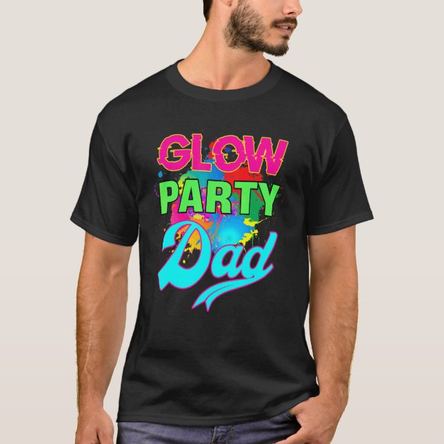 Camiseta Funny Glow Fiesta Squad Colorous Splash Retro Glow (Anverso)