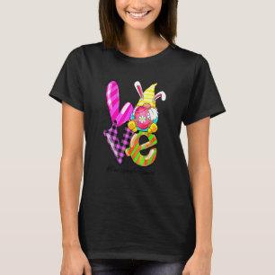 Camiseta Funny Gnome Teach Love Inspire Paraprofesional Ea