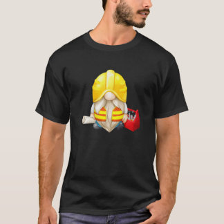 Camiseta Funny Gnome Trabajador De Construcción Que Coincid