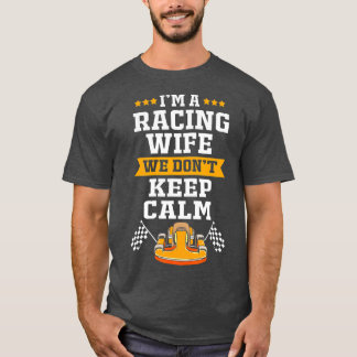 Camiseta Funny Go Kart Carreras Para Mujeres Carreras Vida