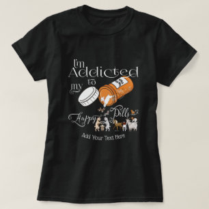Camiseta FUNNY GOAT   Adictos a mis perlas felices GetYerGo
