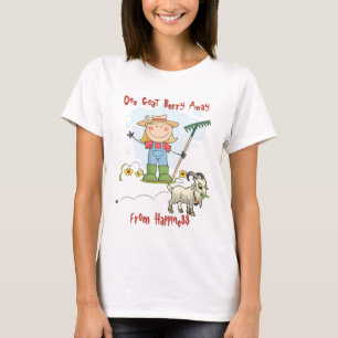 Camiseta Funny Goat Poop Personalizado