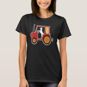 Camiseta Funny Goat Tractor Driver Farm Animals Aovers Gift